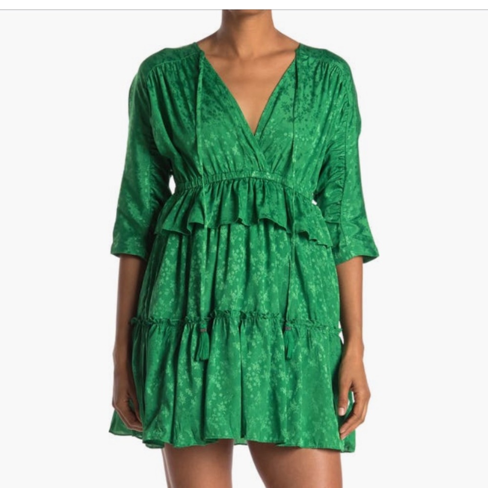NSR Kenny satin jacquard dress size Medium